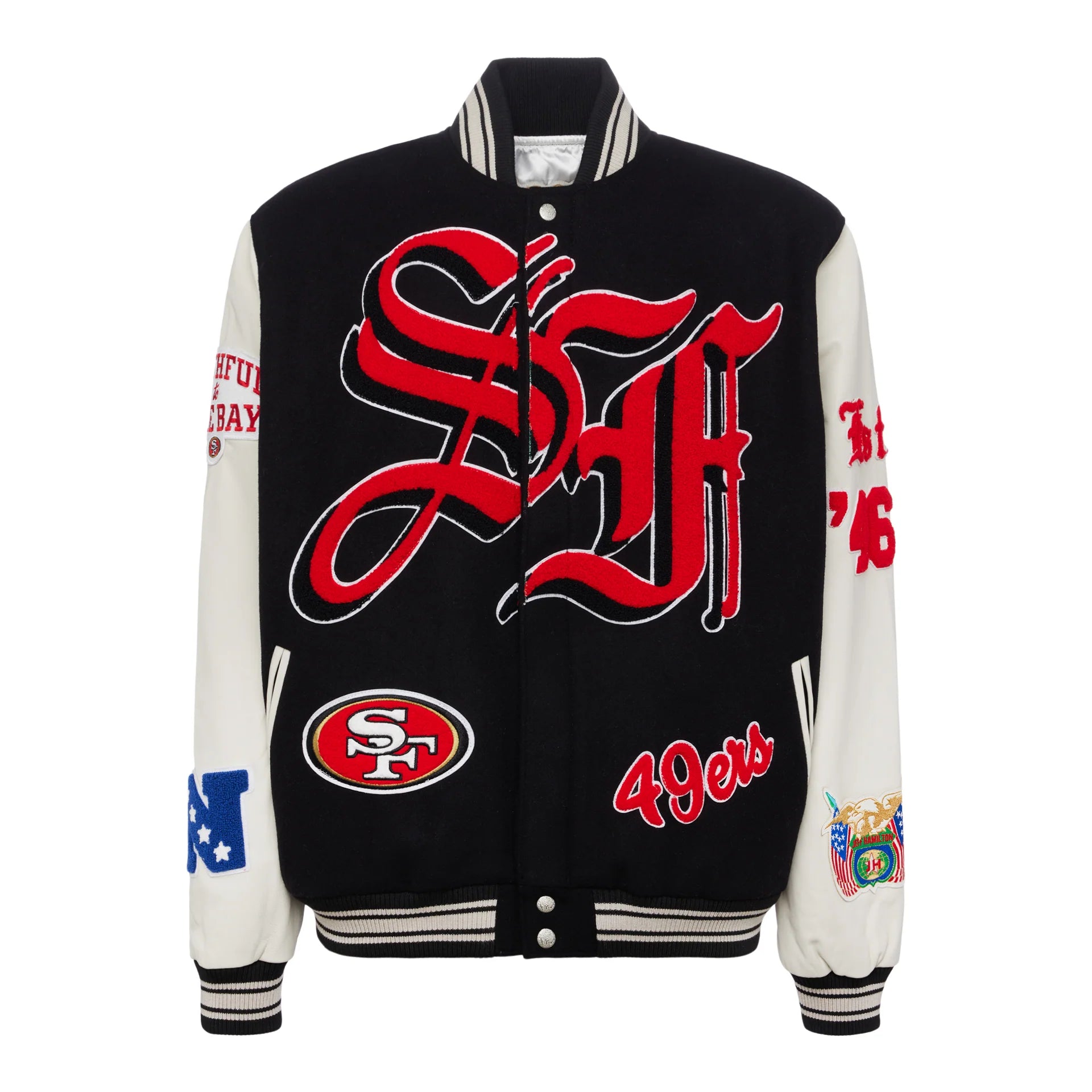 Jeff Hamilton 49ers Varsity Jacket