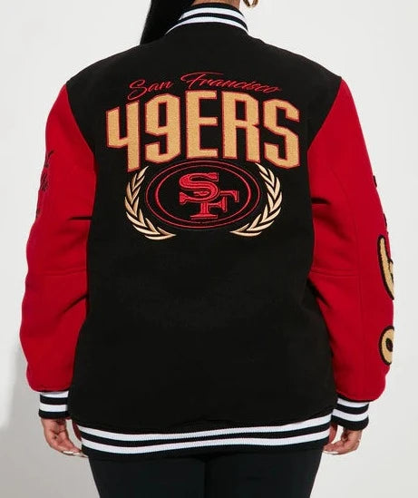 Jeff Hamilton 49ers Varsity Jacket
