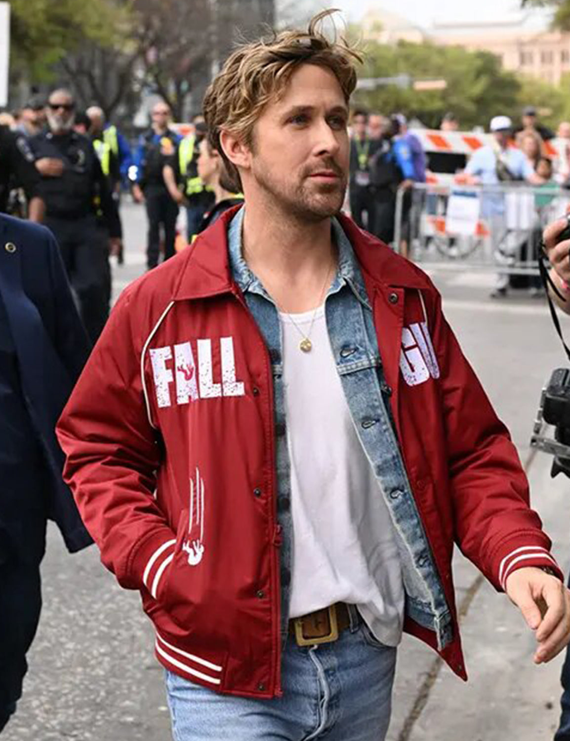 Ryan Gosling Fall Guy Red Jacket
