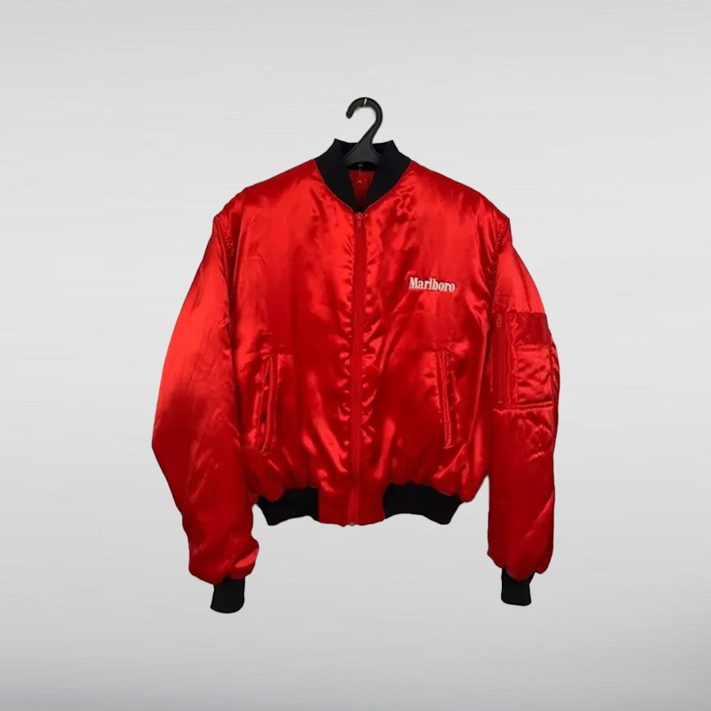 Vintage Marlboro Bomber Jacket