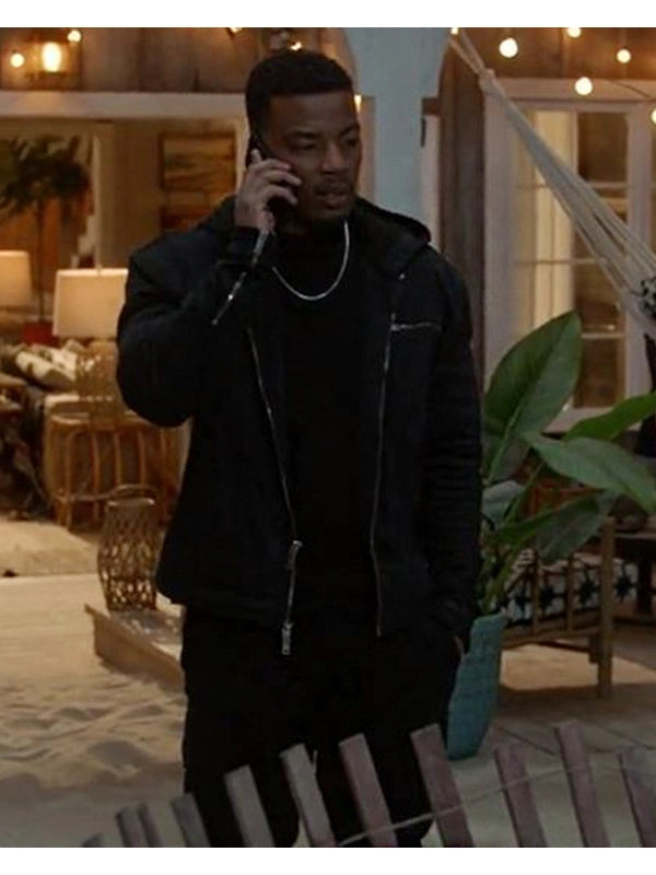 James Black Hooded Jacket