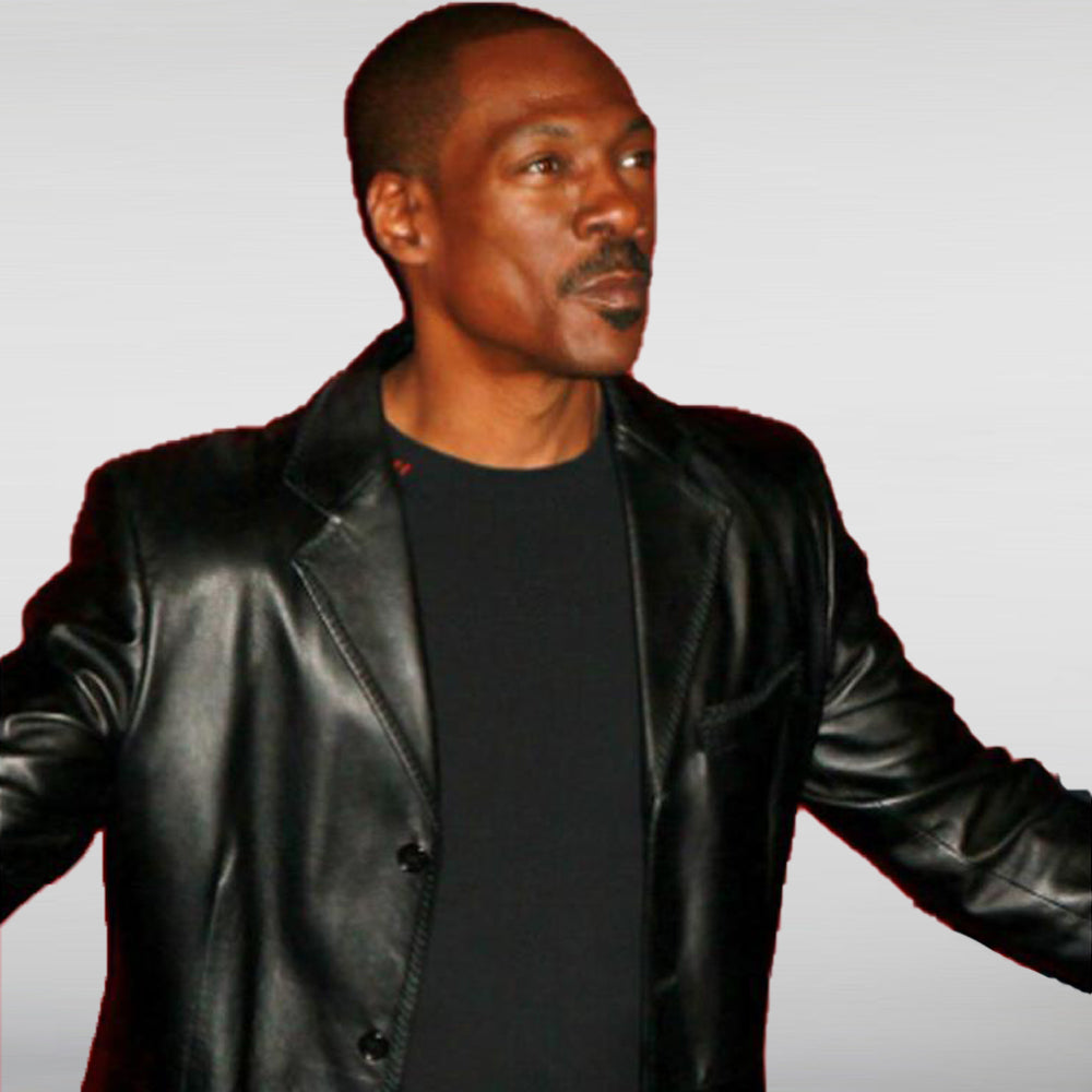 Axel Foley Leather Blazer