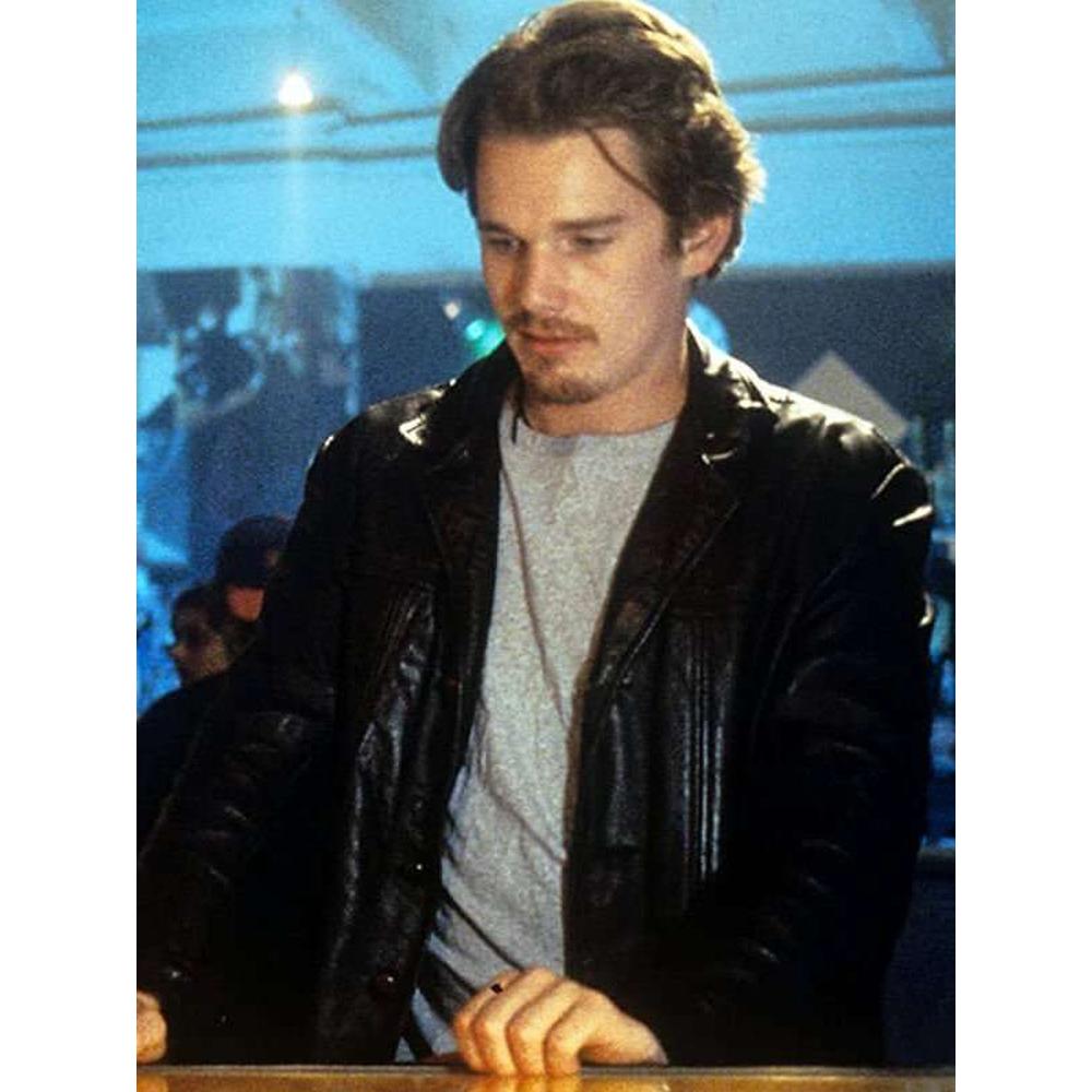 Ethan Hawke Leather Jacket Before Sunrise Leather Jacket