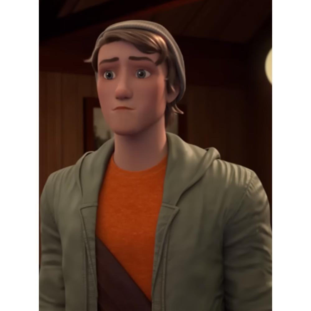 Jurassic World Chaos Theory Tv Series Grey Hooded Jacket