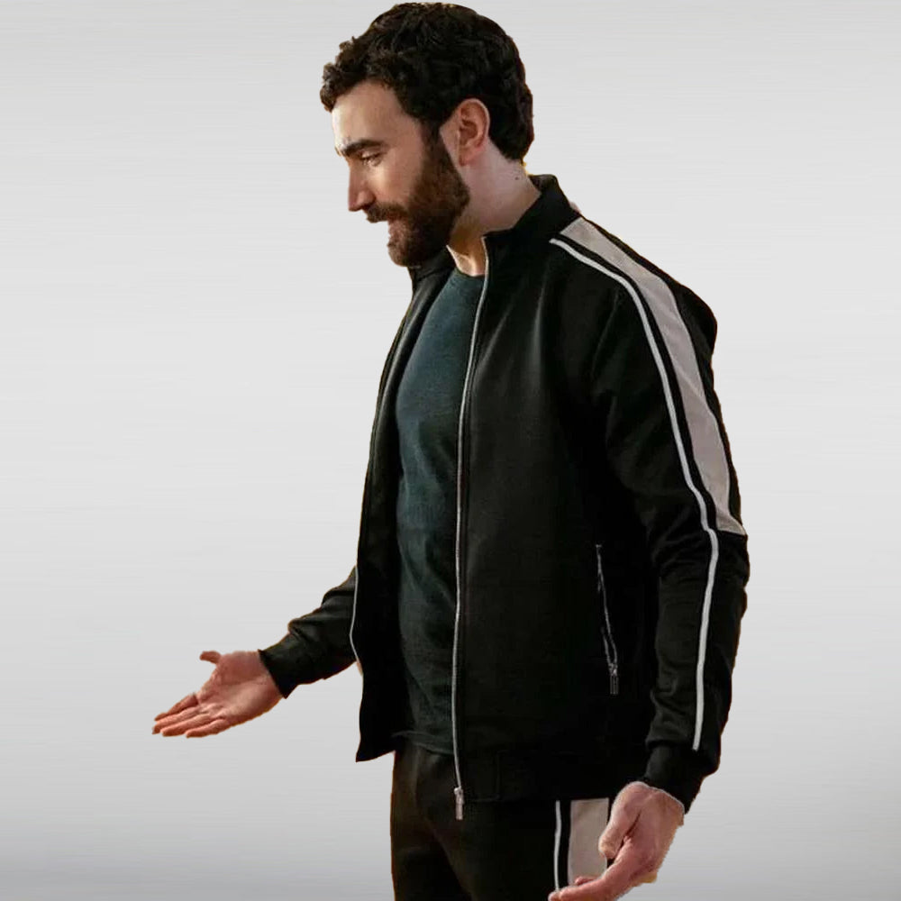Brett Goldstein Ted Lasso Black Track Jacket