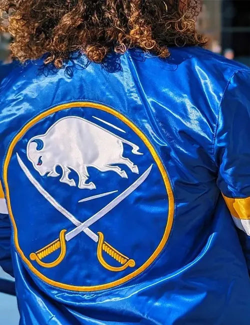 buffalo sabres satin jacket