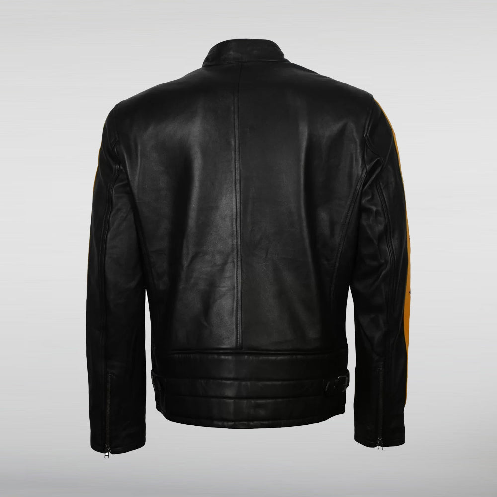 Cafe Racer Yellow Star Jacket