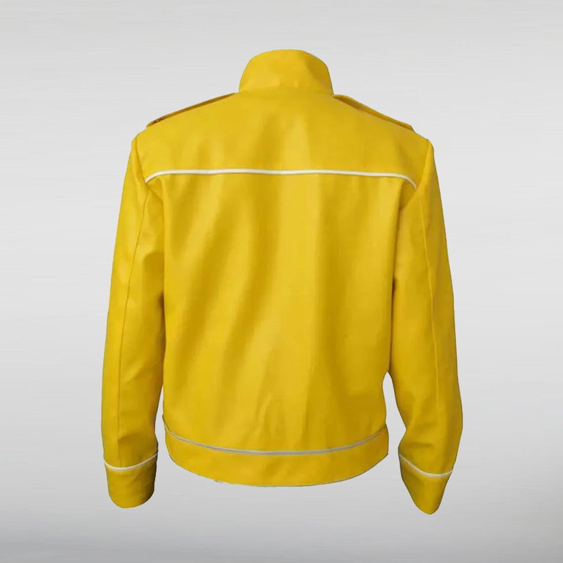 Freddie Mercury Yellow Leather Jacket