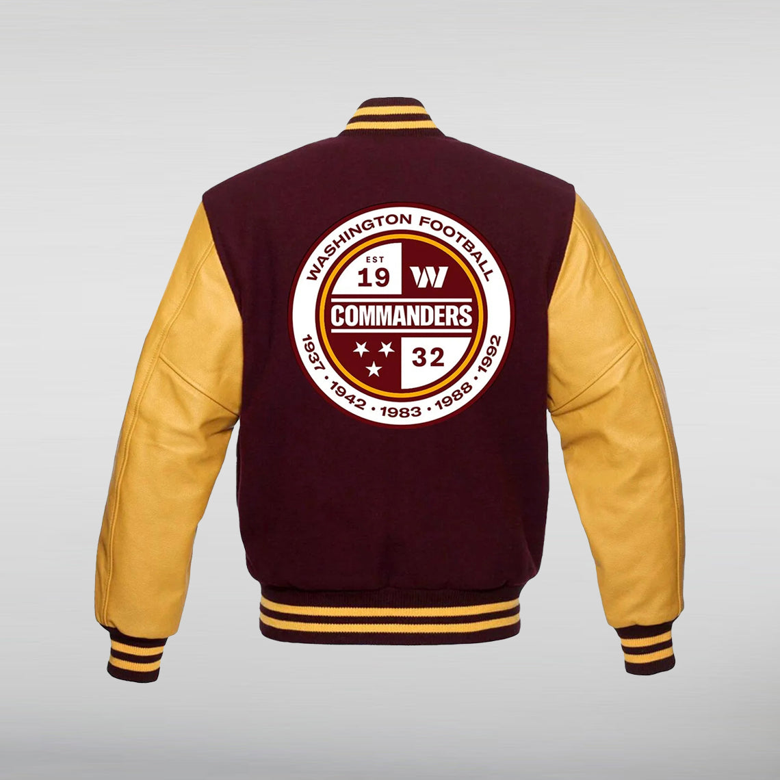 Washington Commanders Letterman Jacket