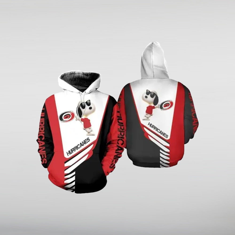 Carolina Hurricane Pullover Snoopy Hoodie