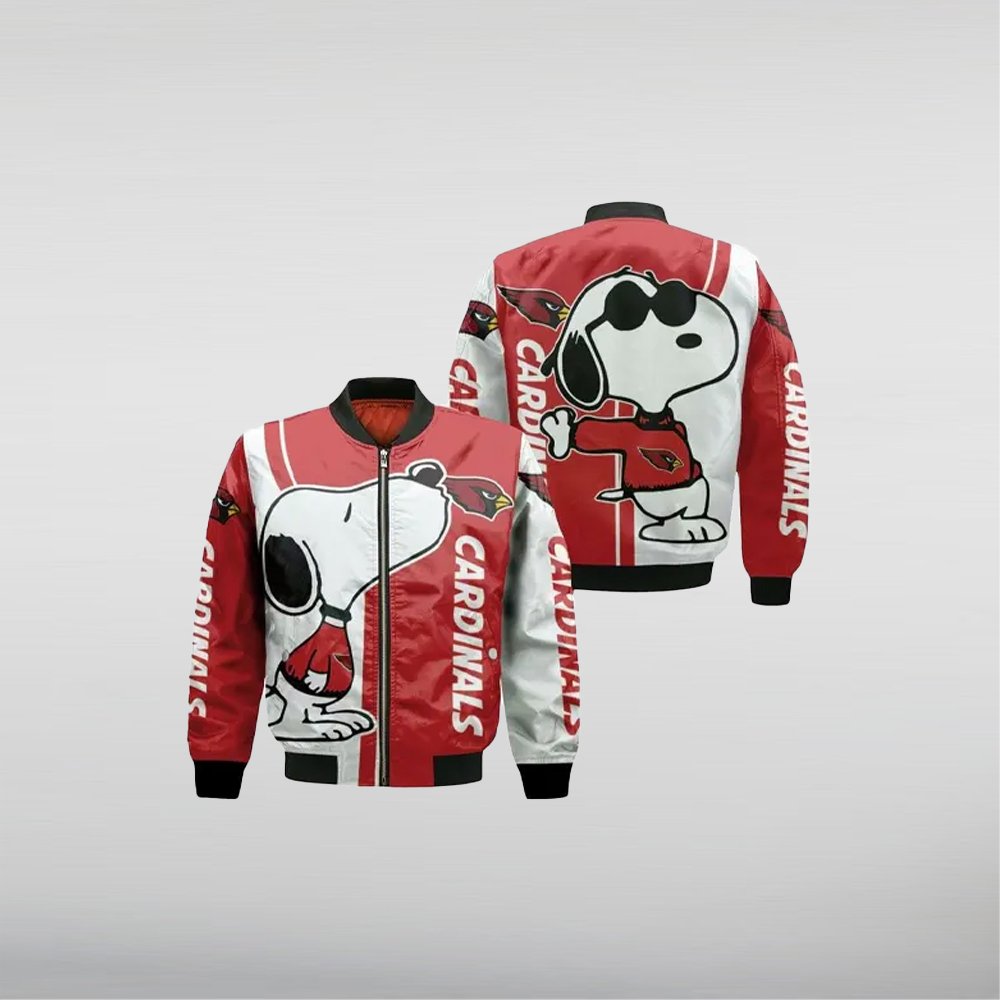 Carolina Hurricanes Snoopy Bomber Jacket