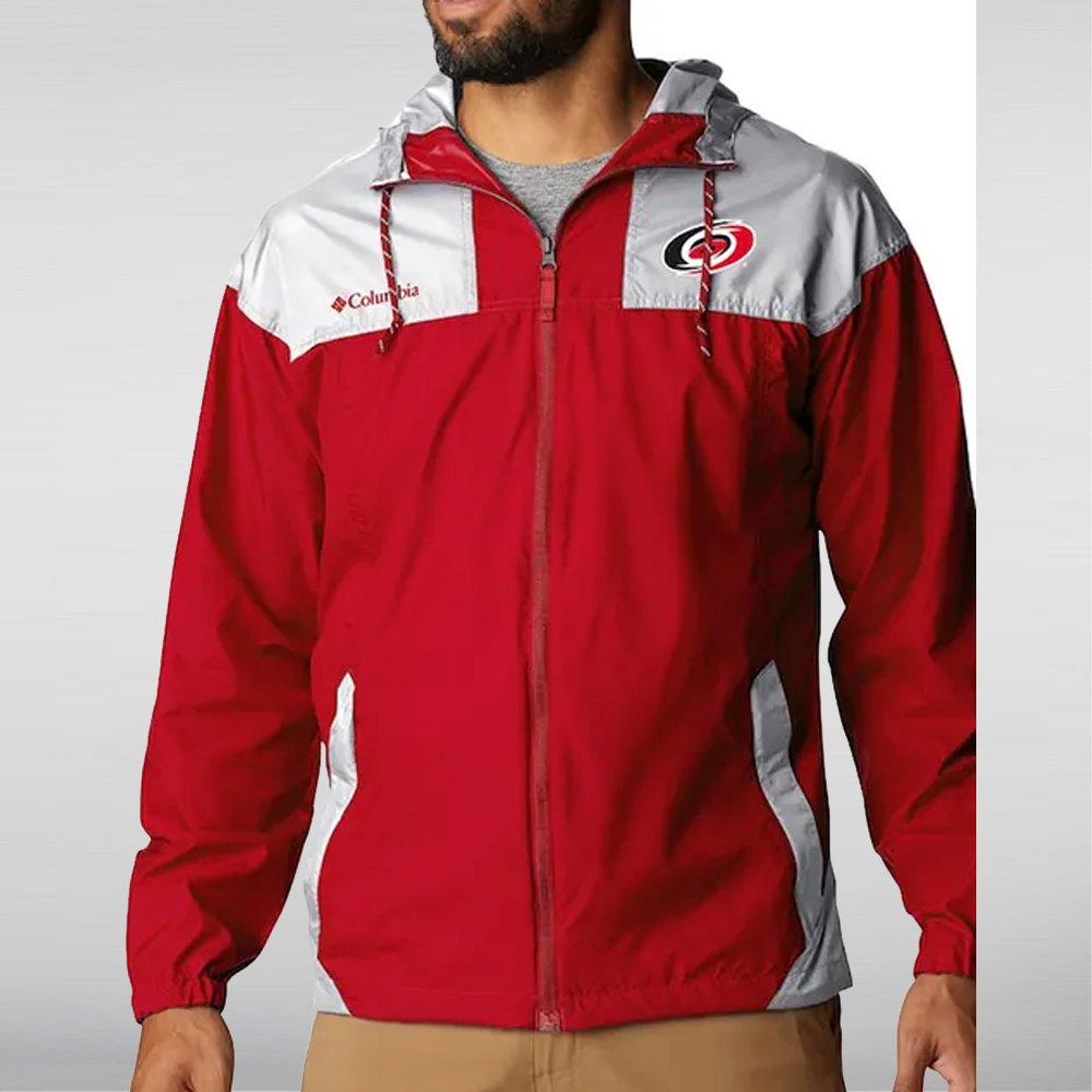 NHL Carolina Hurricanes Windbreaker Jacket