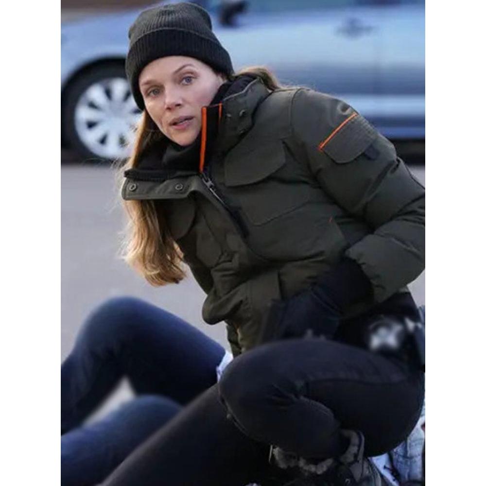Tracy Spiridakos Puffer Jacket