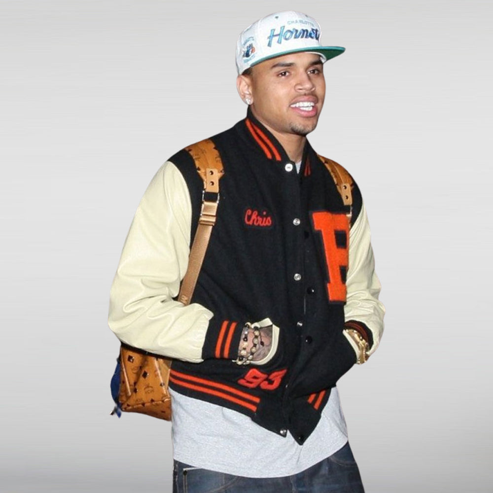 Chris Brown Letterman Jacket