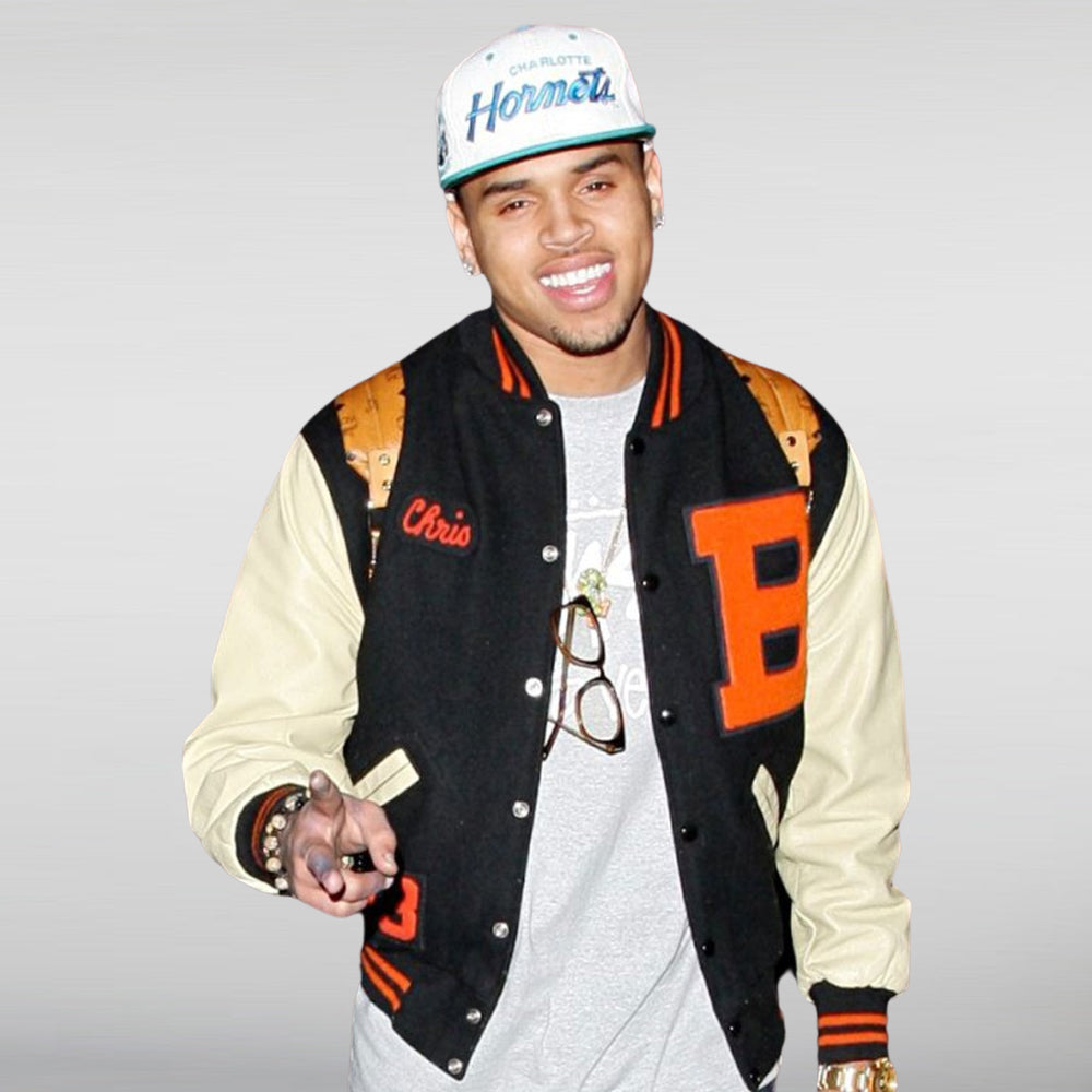 Chris Brown Varsity Jacket