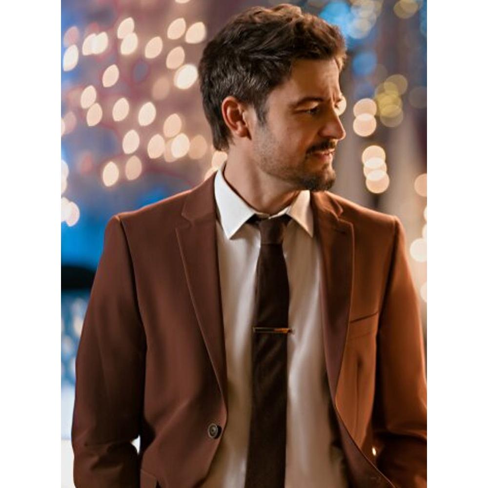 Never Been Chris?D Tyler Hynes Chris Silver Brown Blazer