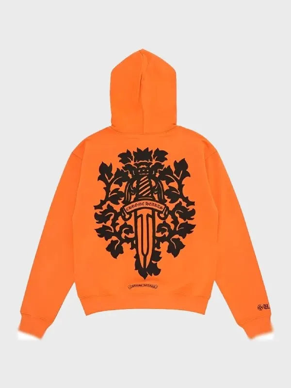 Chrome Hearts Orange Hoodie