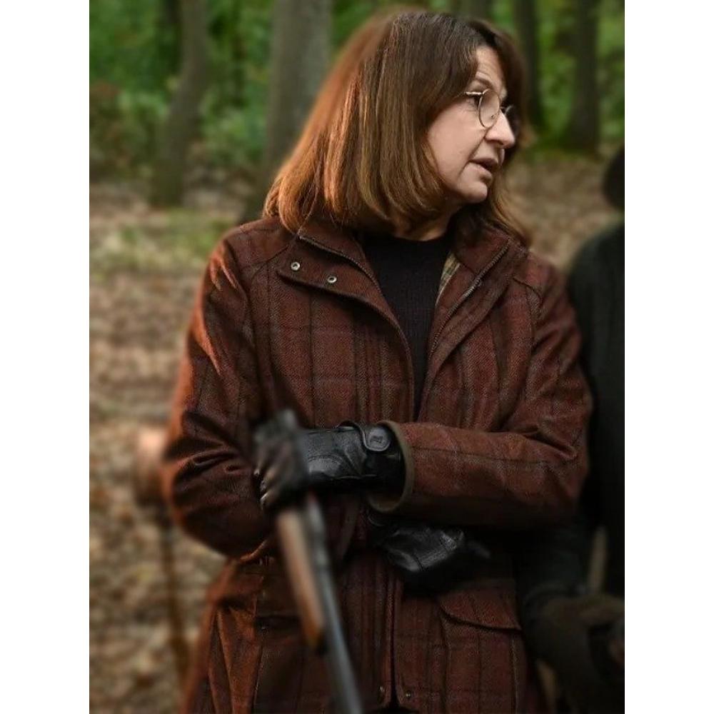 Valerie Lemercier Brown Plaid Jacket