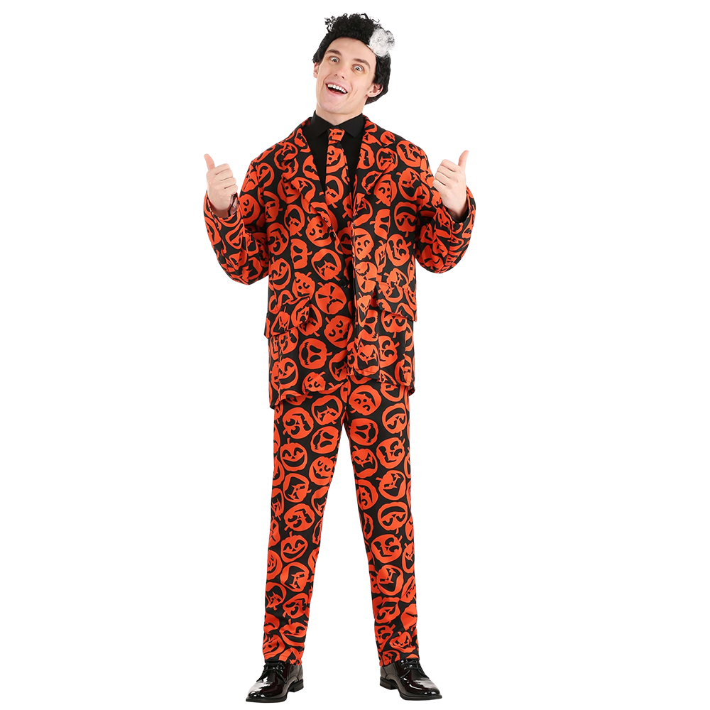 David S. Pumpkins Halloween Suit