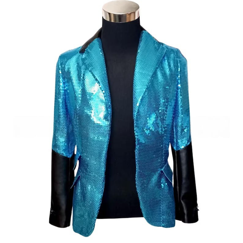 Papa Emeritus Ghost Sequin Blazer