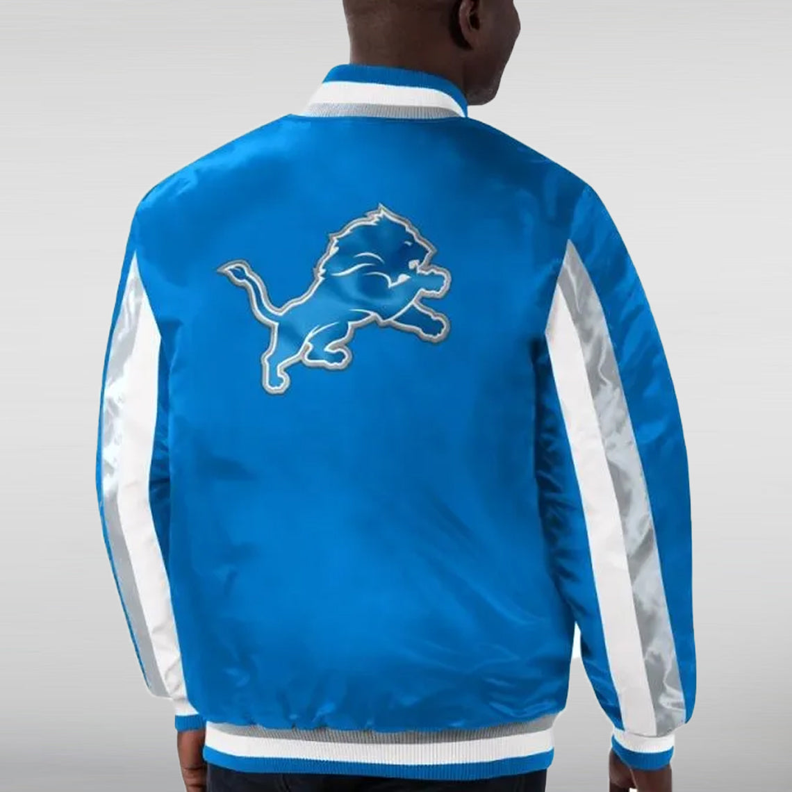 Detroit Lions Calvin Johnson Back Jacket