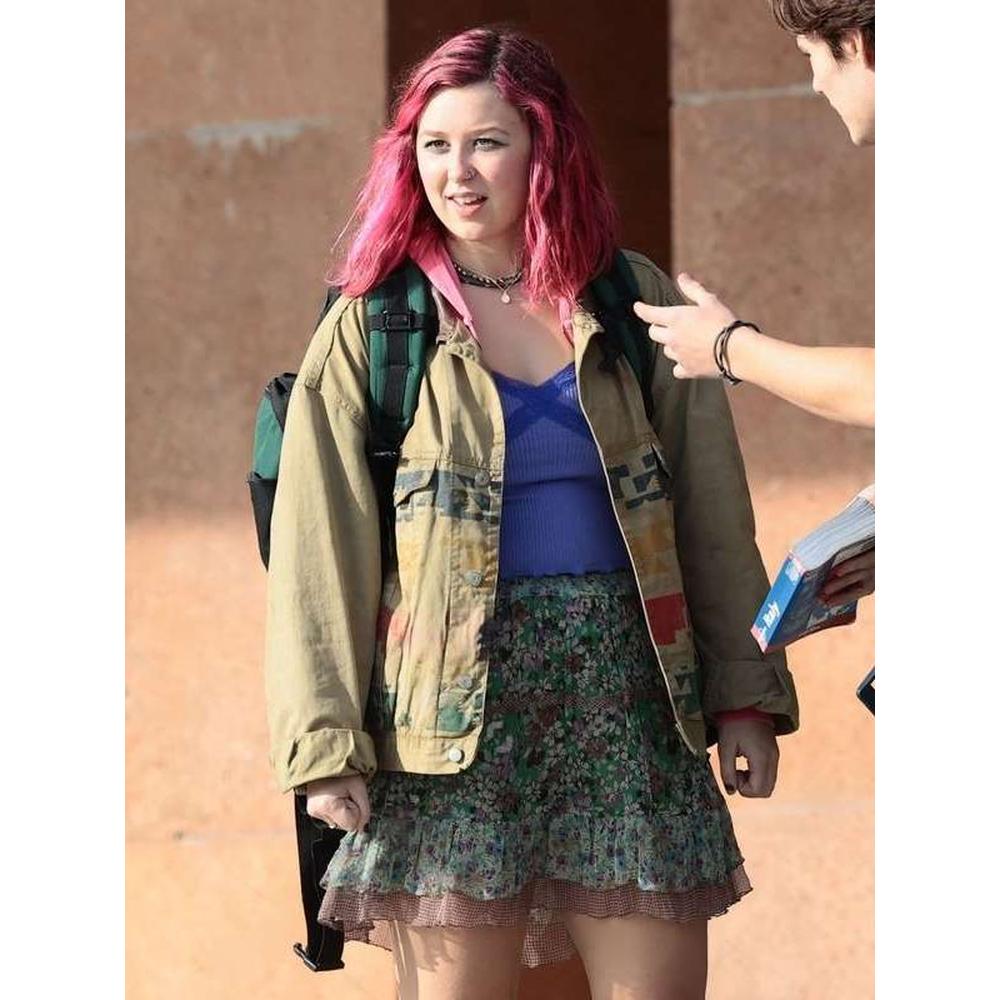 Liv Hill Disclaimer Sasha Brown Cotton Jacket