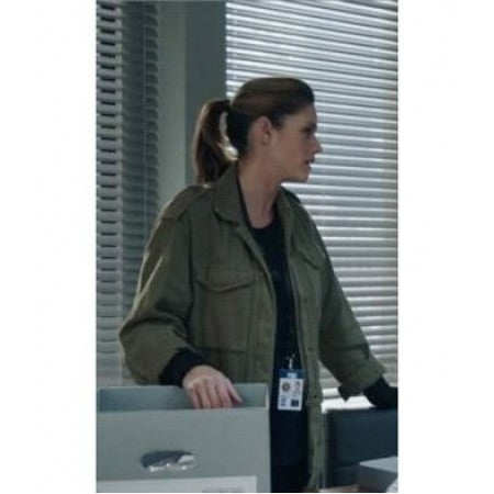 Fbi Cast Maggie Bell Cotton Jacket