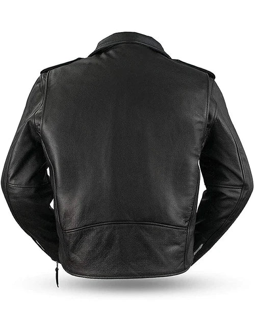 FMC Leather Jacket Back