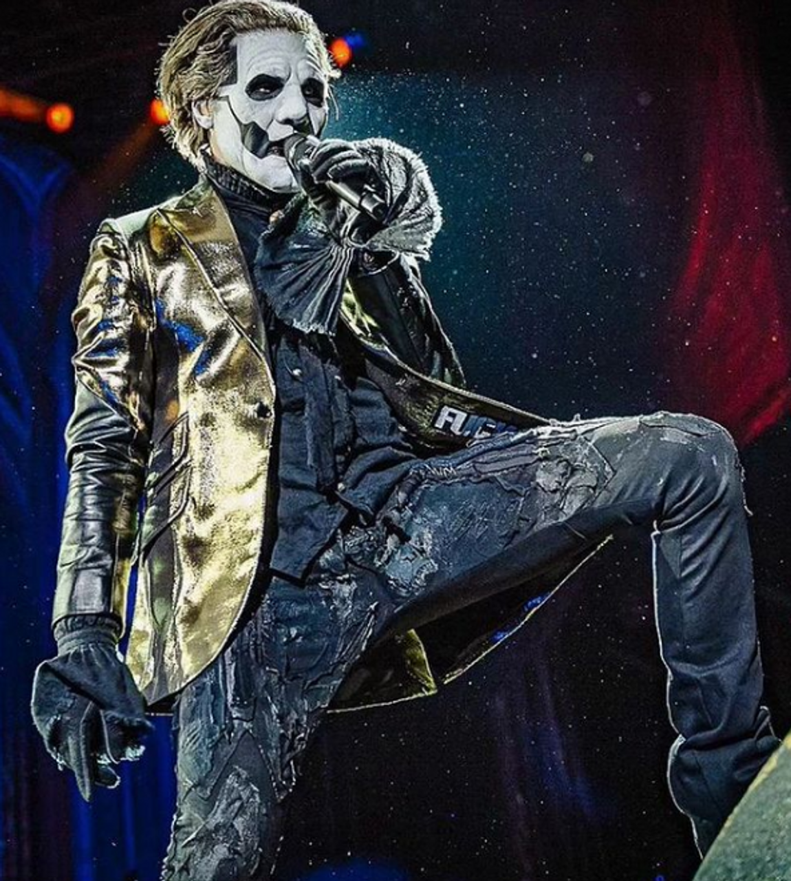 Papa Emeritus Ghost Sequin Blazer