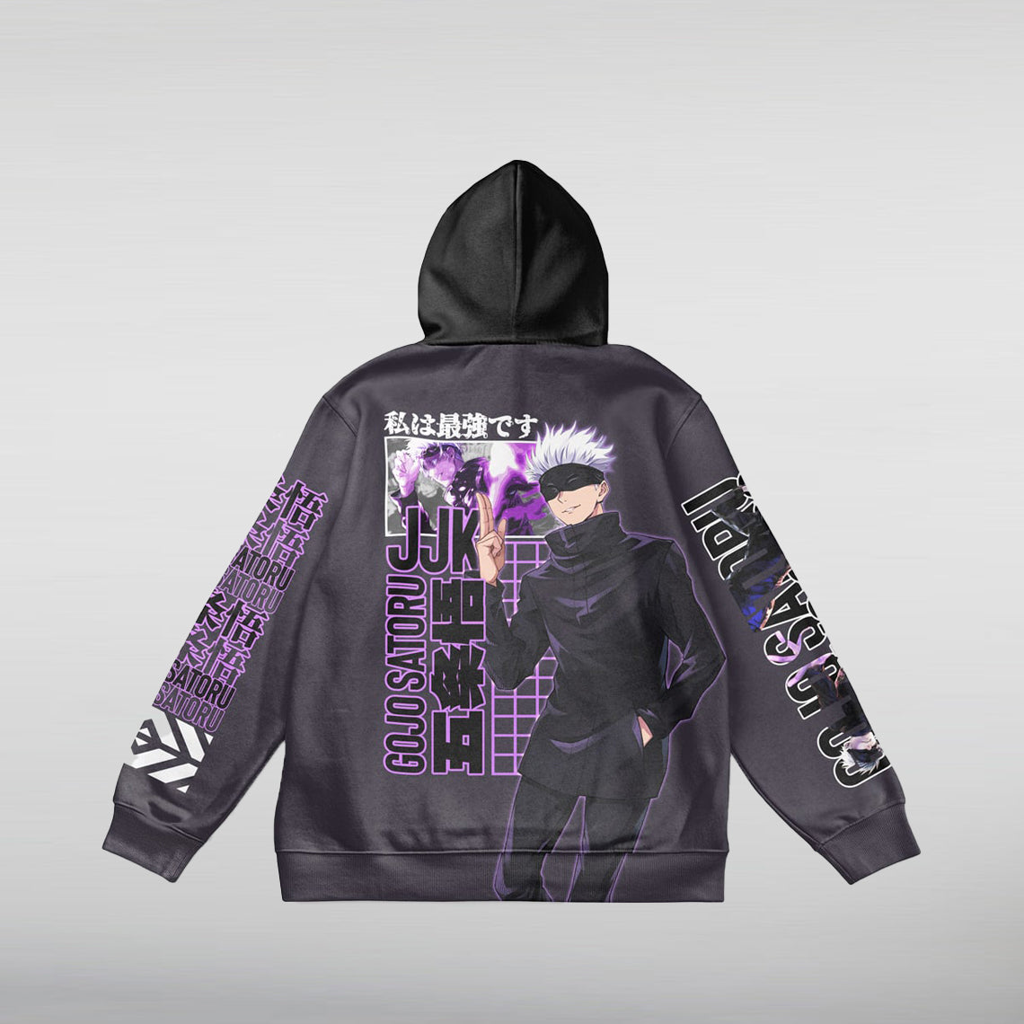 Gojo Satoru Jujutsu Kaisen Streetwear Hoodie back