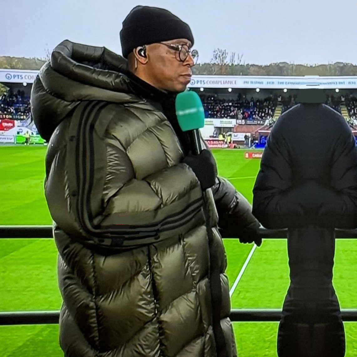Ian Wright Puffer Parachute Big Coat