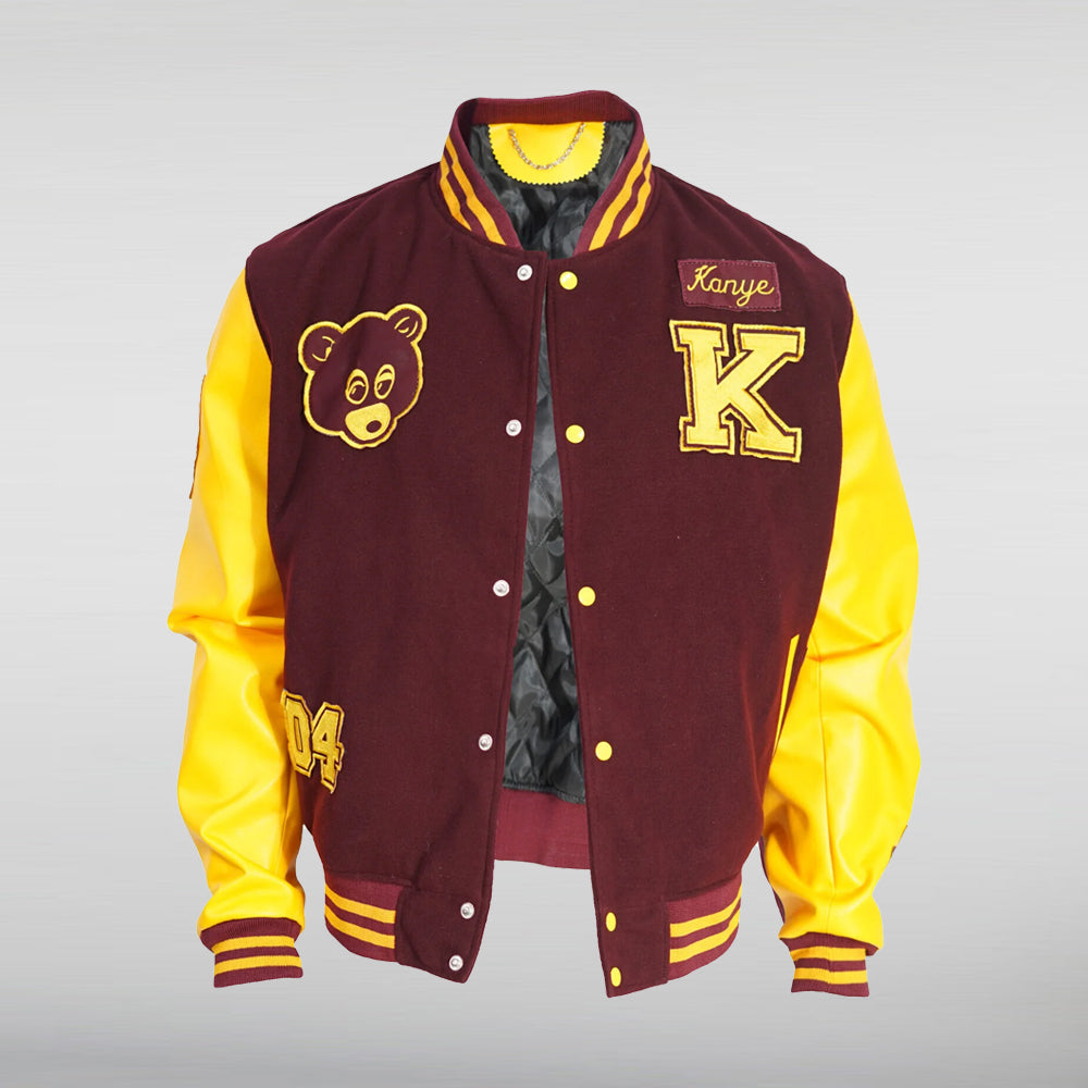 Kanye West College Dropout Varsity Jacket