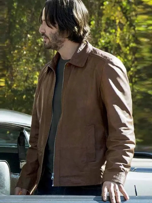 John Wick Brown Leather Jacket