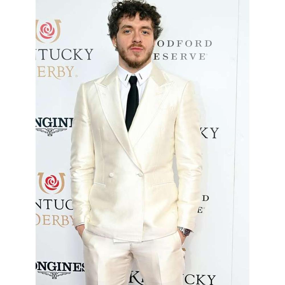 Jack Harlow White Couch White Suit