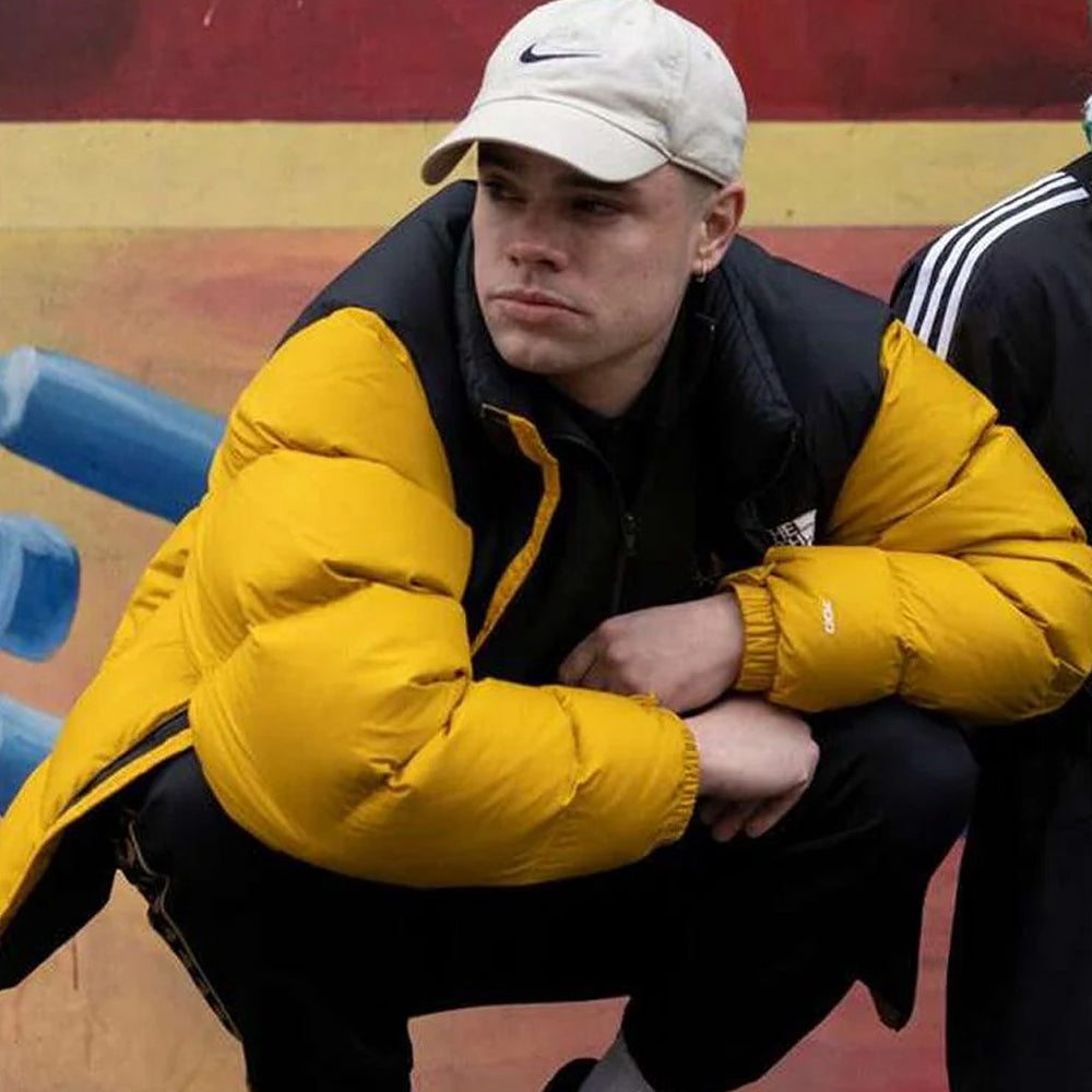 Kneecap Moglai Bap Yellow Puffer Jacket