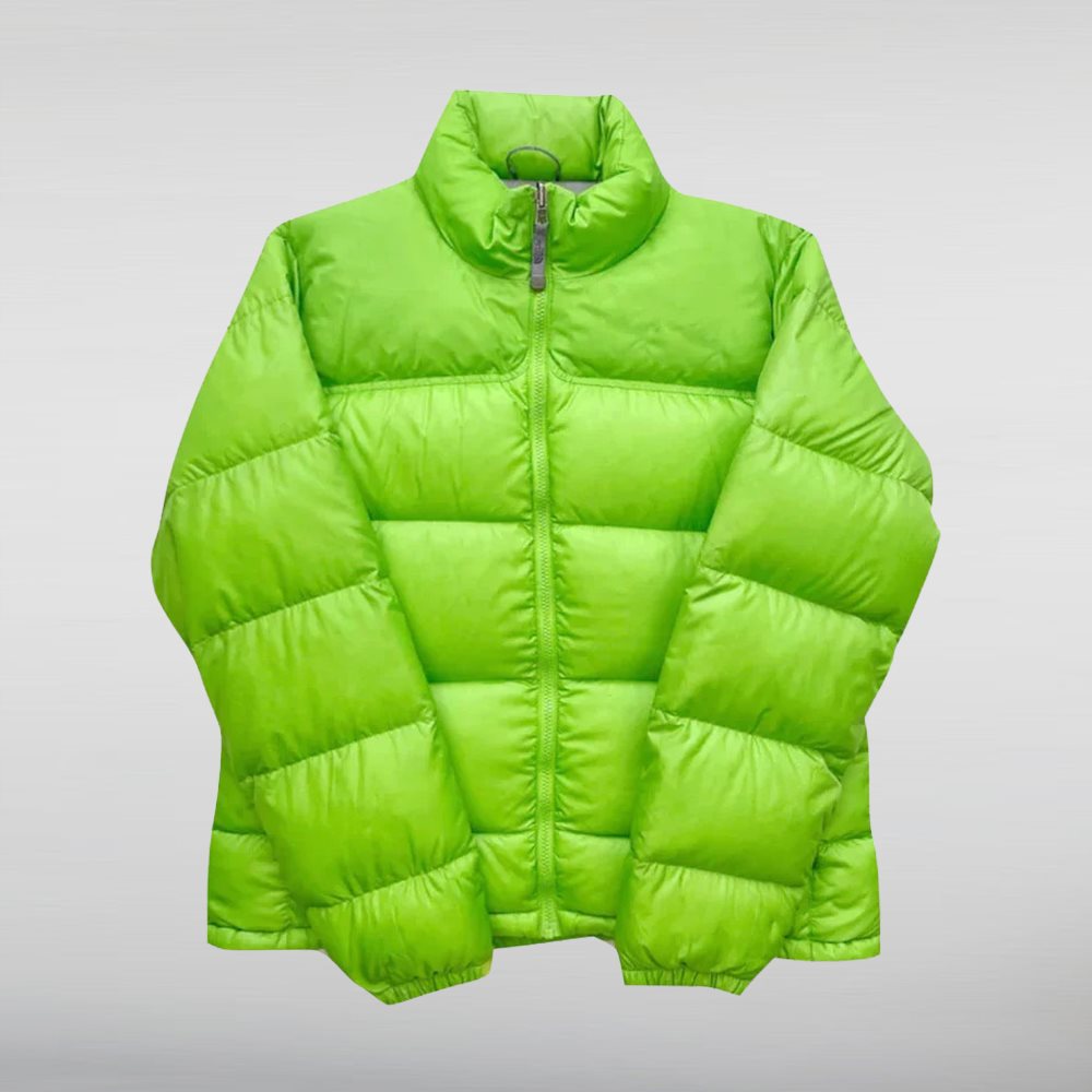 Lime Green Puffer Jacket