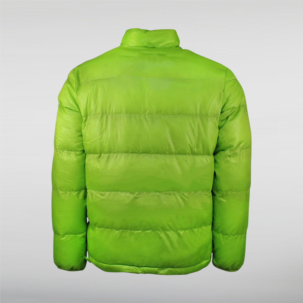 Lime Green Puffer Jacket