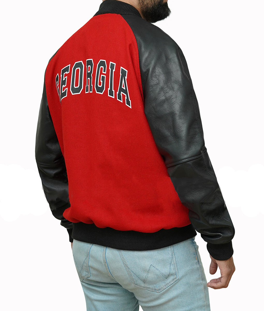 Baseball Black And Red Jacket