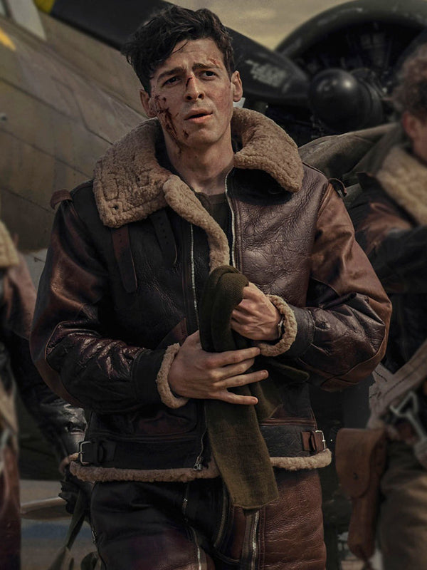 Anthony Boyle Shearling Jacket