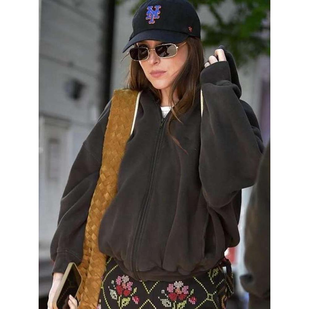 Dakota Johnson Materialists Black Hoodie