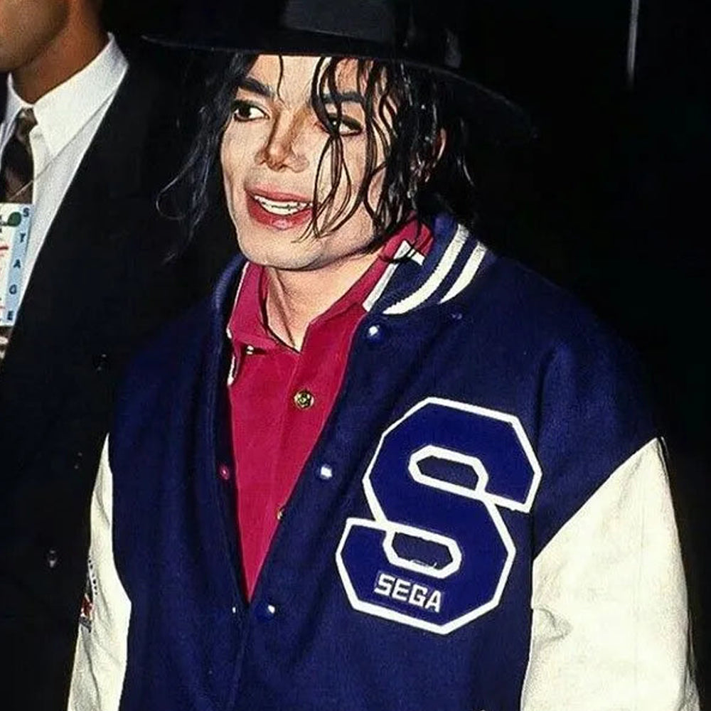 Michael Jackson Sonic Varsity Jacket