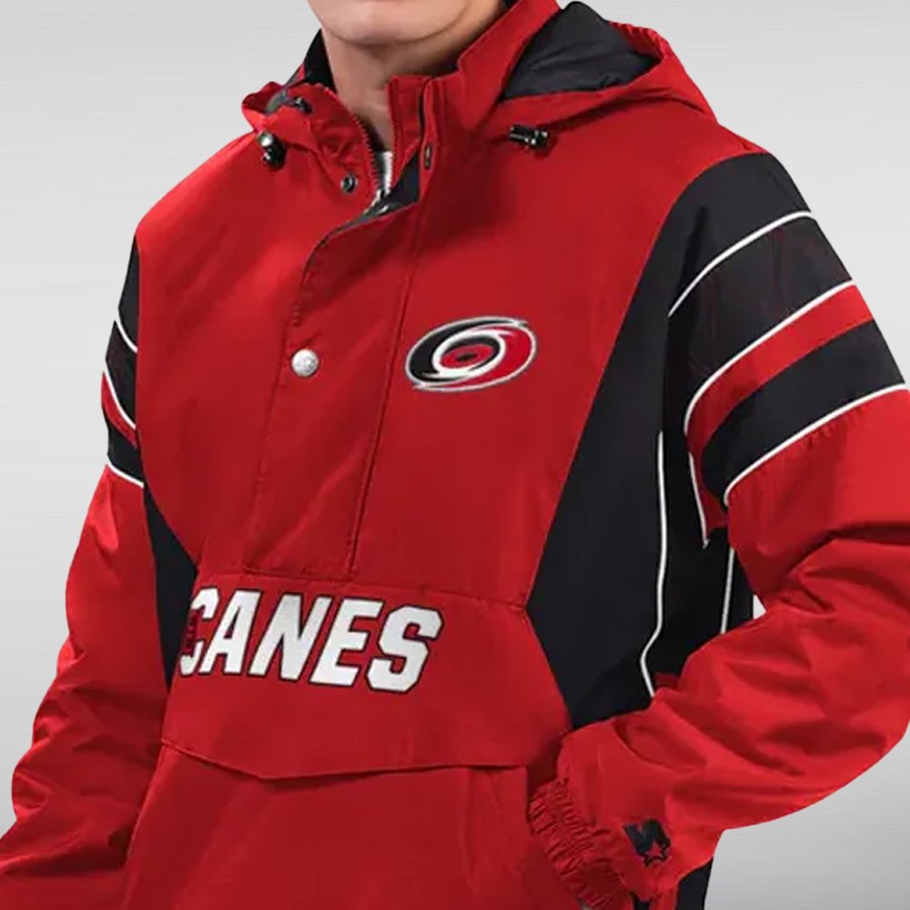 Carolina Hurricanes Pullover Starter Jacket
