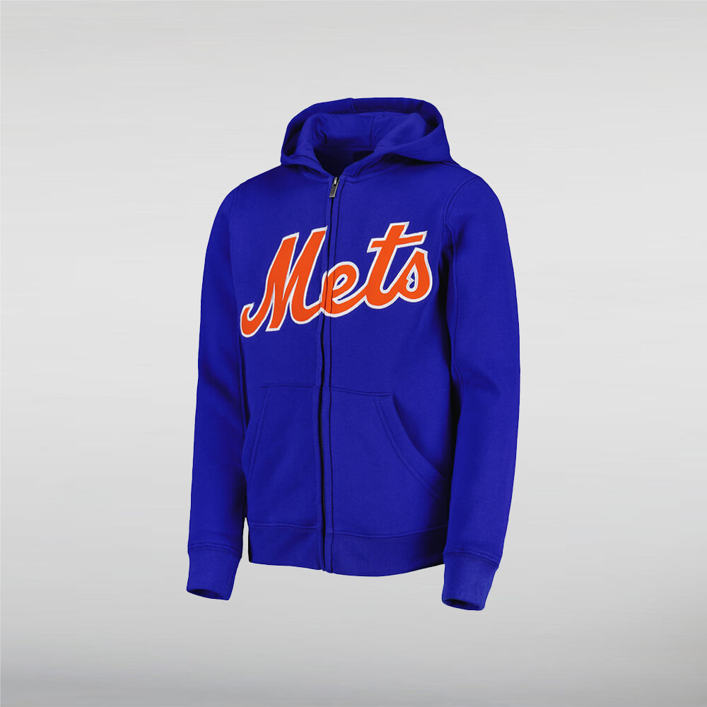 New York Mets Zipper Hoodie