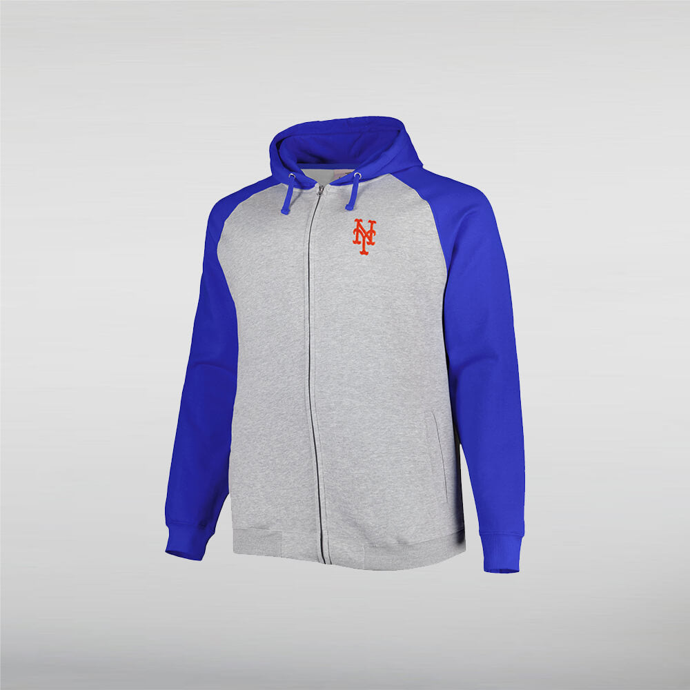 New York Mets Zipper Hoodie