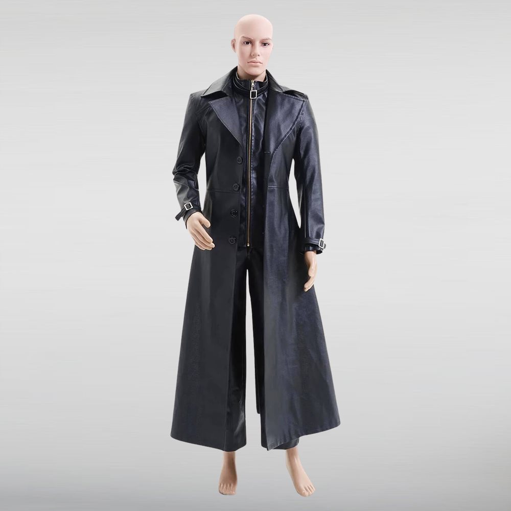 Albert Wesker Costume Leather Coat
