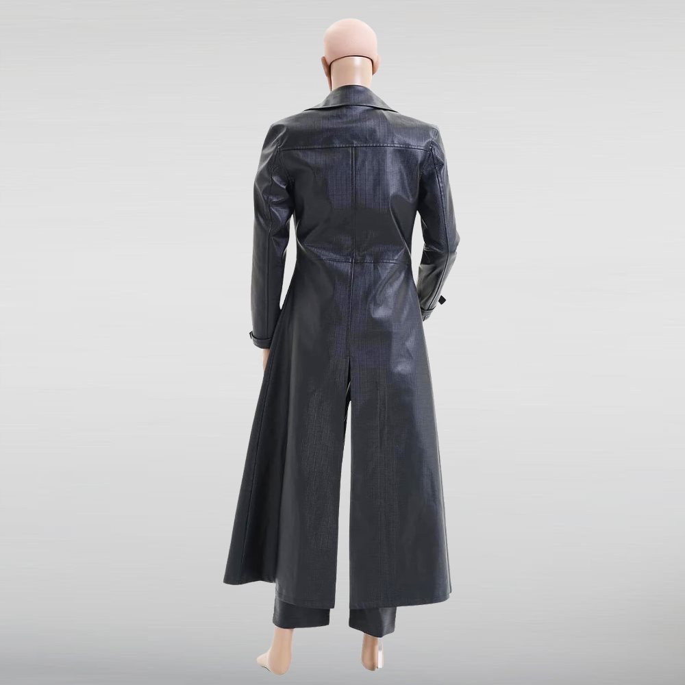Albert Wesker Costume Leather Coat
