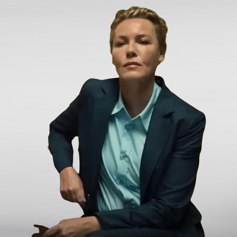 Role Play Connie Nielsen Blue Blazer