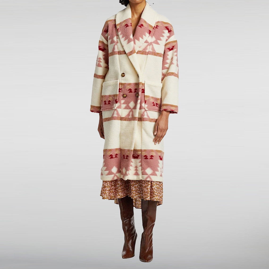 Beth Dutton Pink Coat