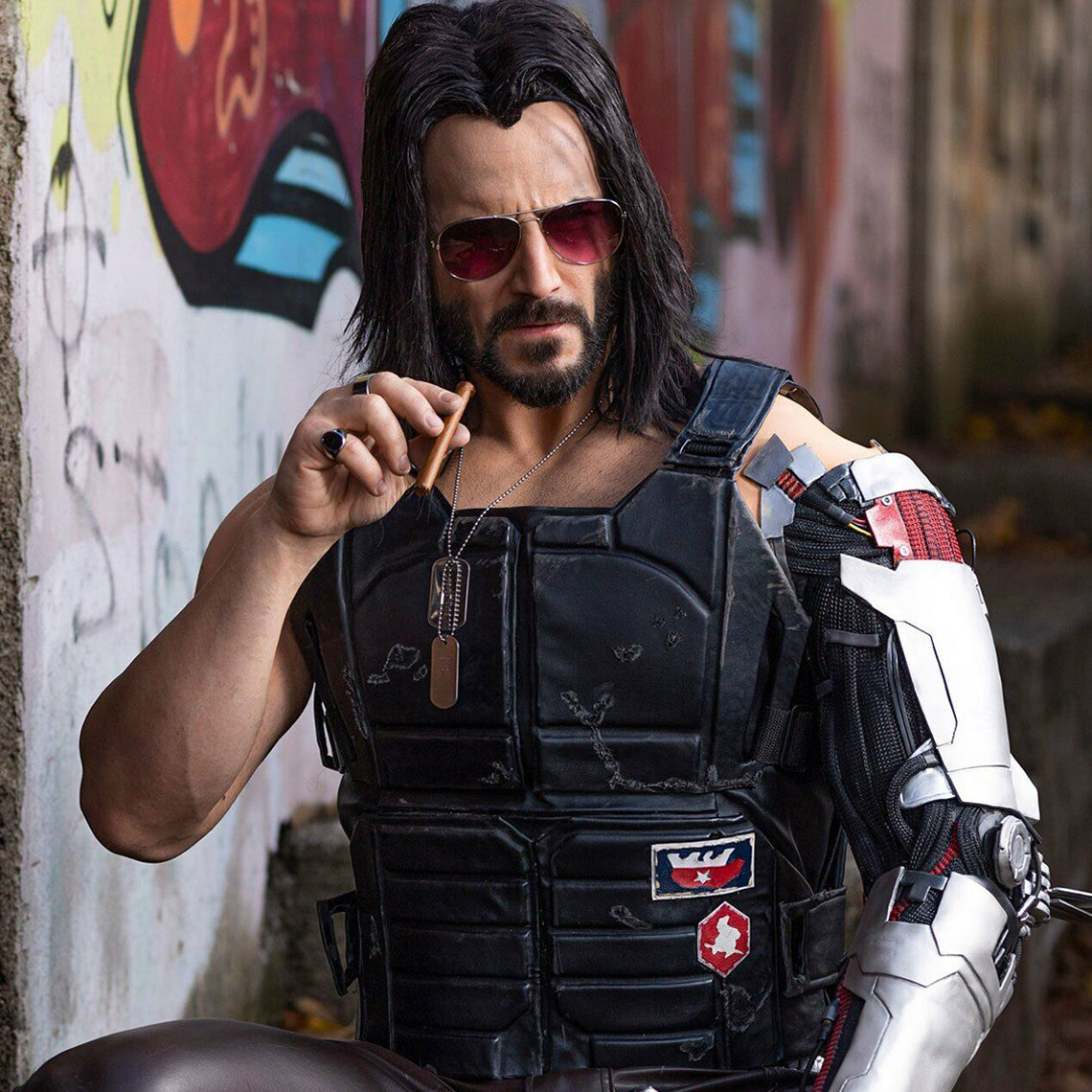 Johnny Silverhand Leather Vest