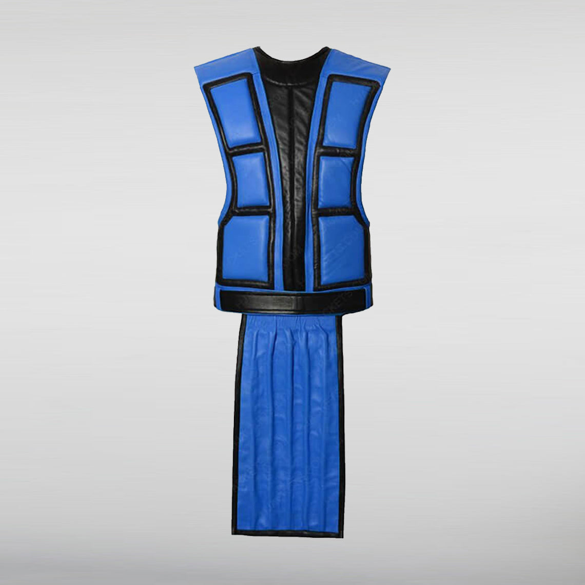 Sub Zero Mortal Kombat Leather Vest
